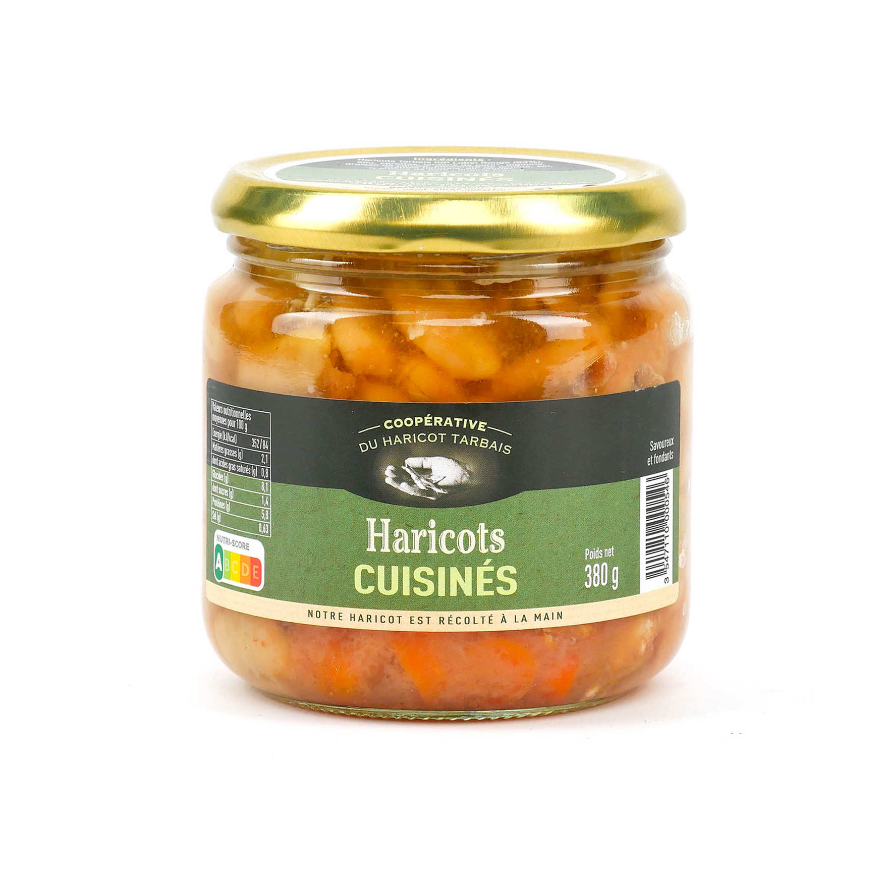 Haricots Tarbais cuisinés
