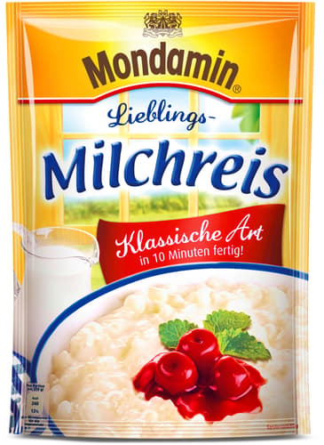Mondamin Milchreis Klassische Art