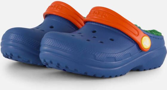 Crocs Classic Lined Clog blauw Rubber