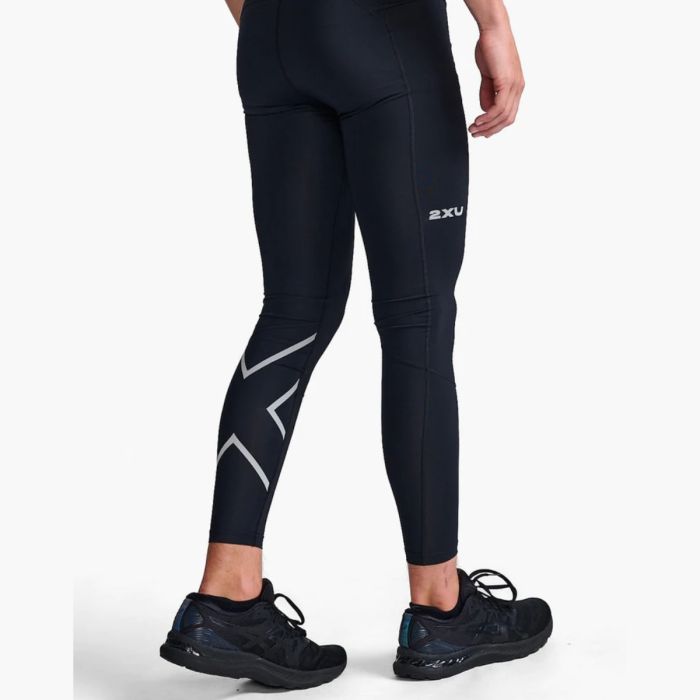 2XU Herre Lange tights Aero Compression Tights Sort