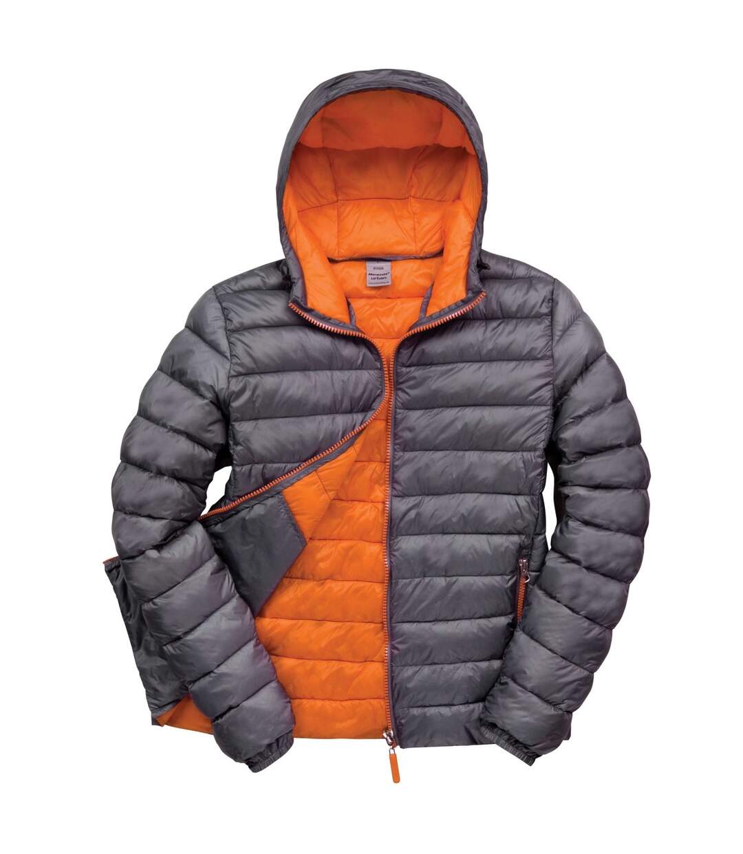 Result Urban Snowbird - Veste rembourrée à capuche - Homme (Gris/Orange) - UTBC3255