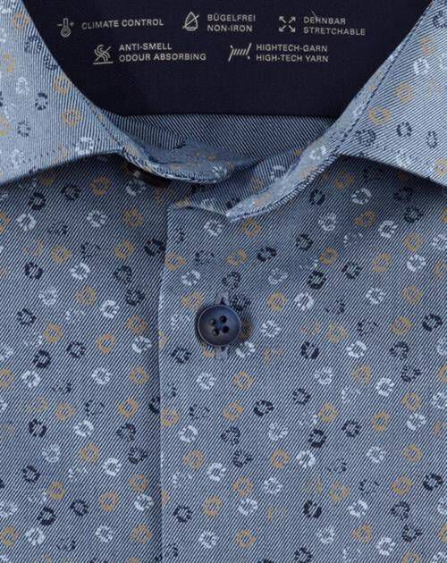 OLYMP| Herren Hemd LUXOR Modern Fit Kurzarm