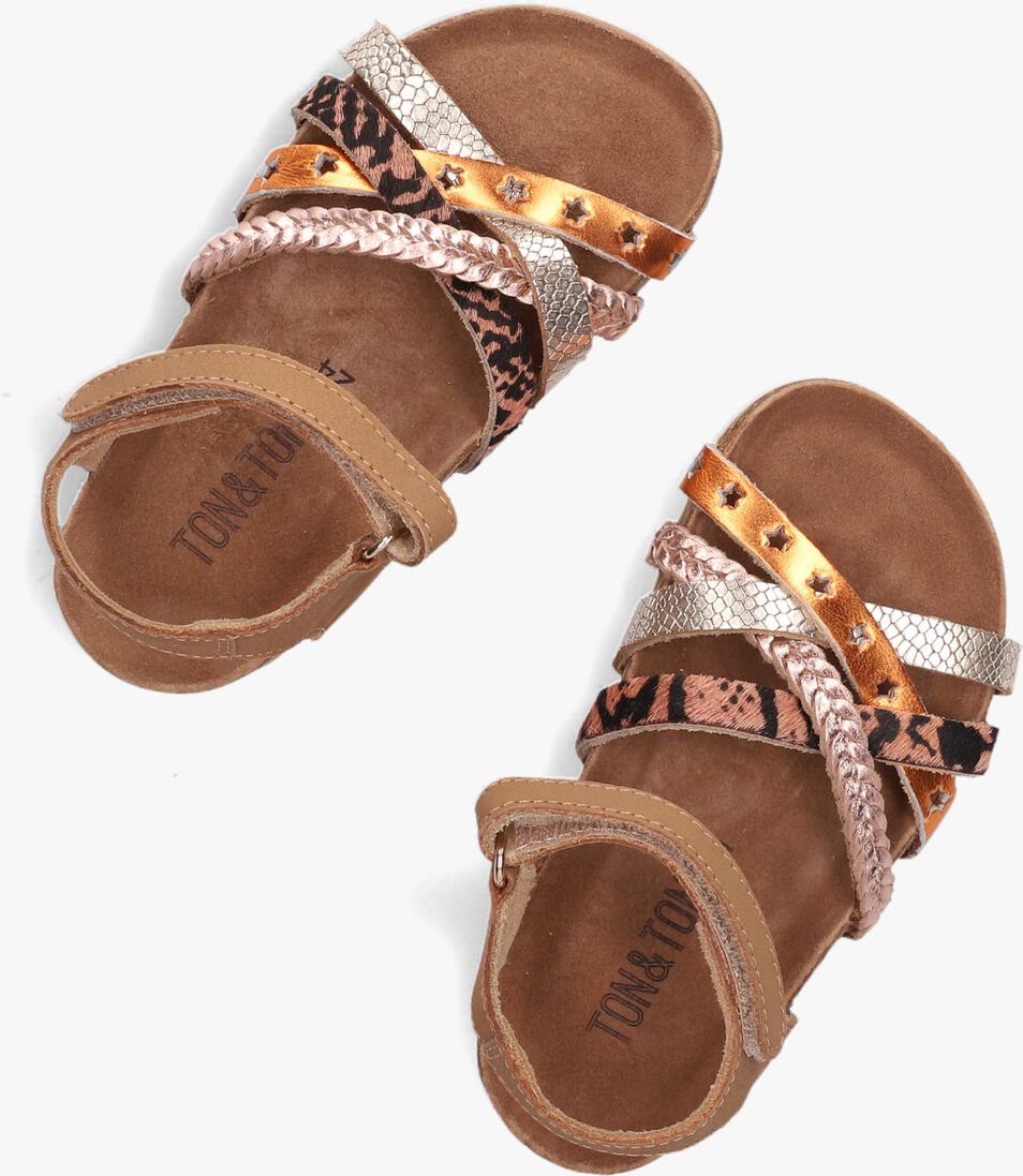 TON & TON cognac ton & ton sandalen pl_omo08