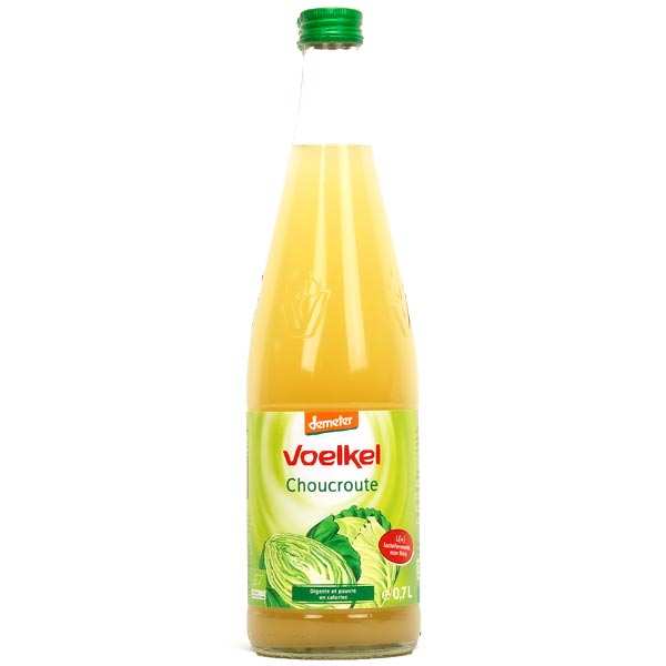 Jus de choucroute lacto fermenté bio