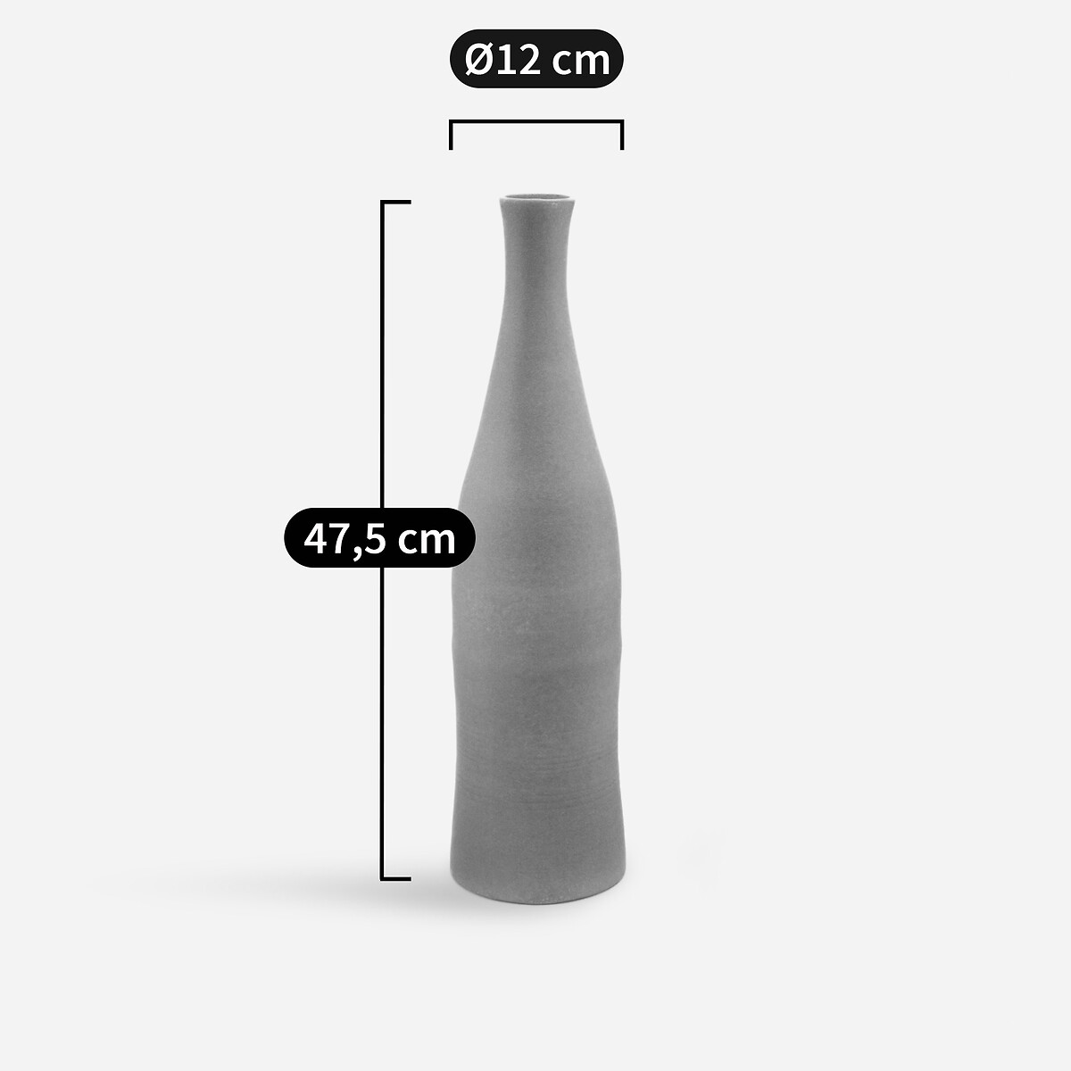 OTTO STUDIO PARA AM.PM<br>Vaso de cerâmica fosca, Frasco de tinta