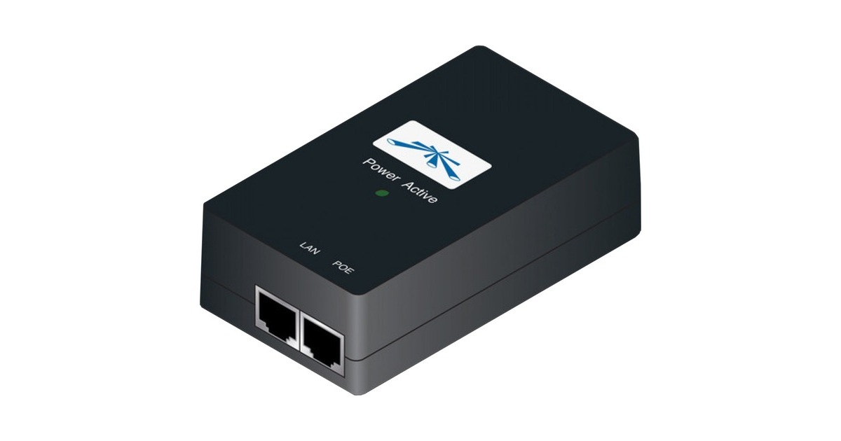 UbiquitiPoE Adapters POE-50-60W poe-injector  (Zwart)