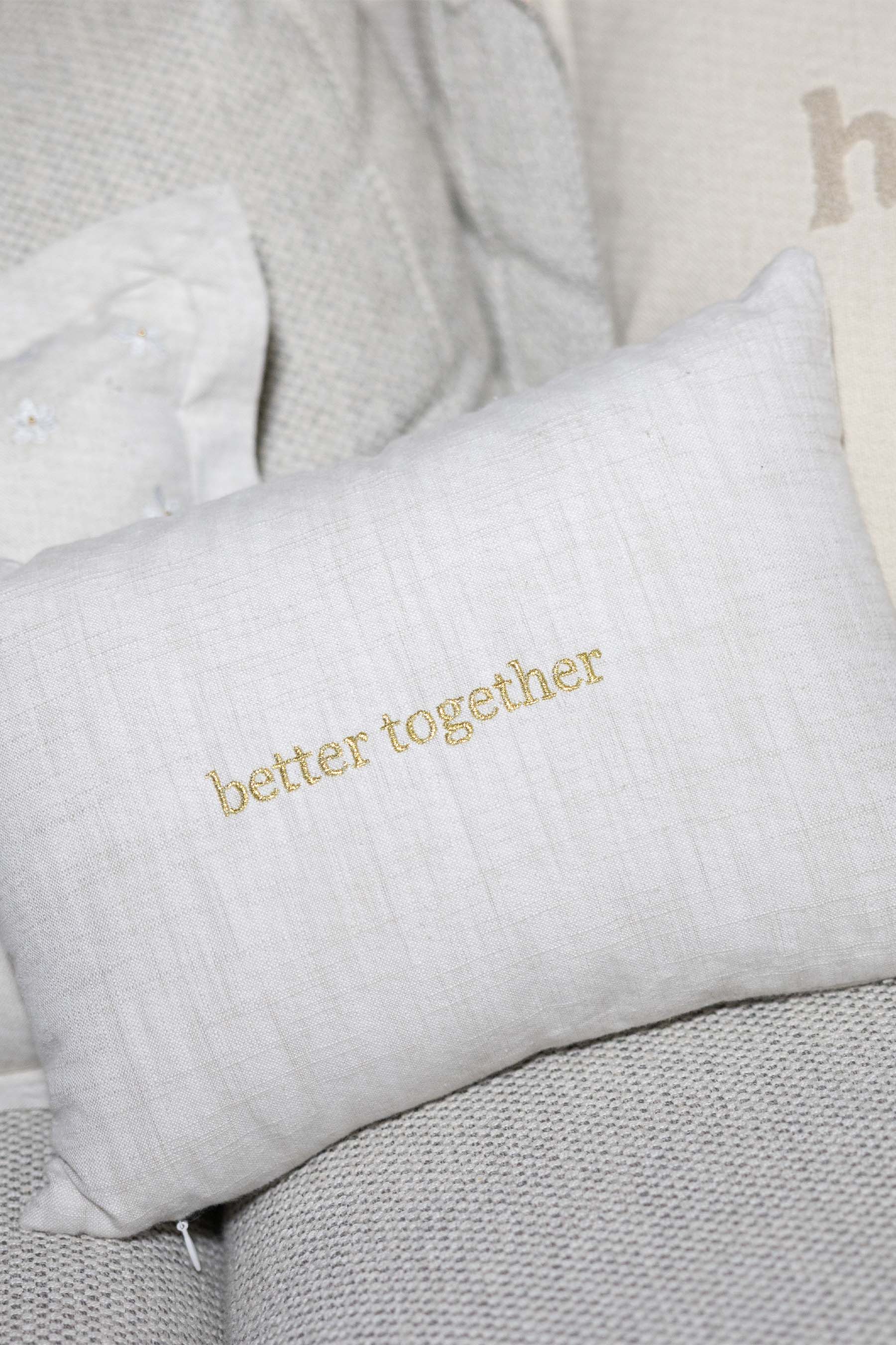 kussen better together 35x25cm