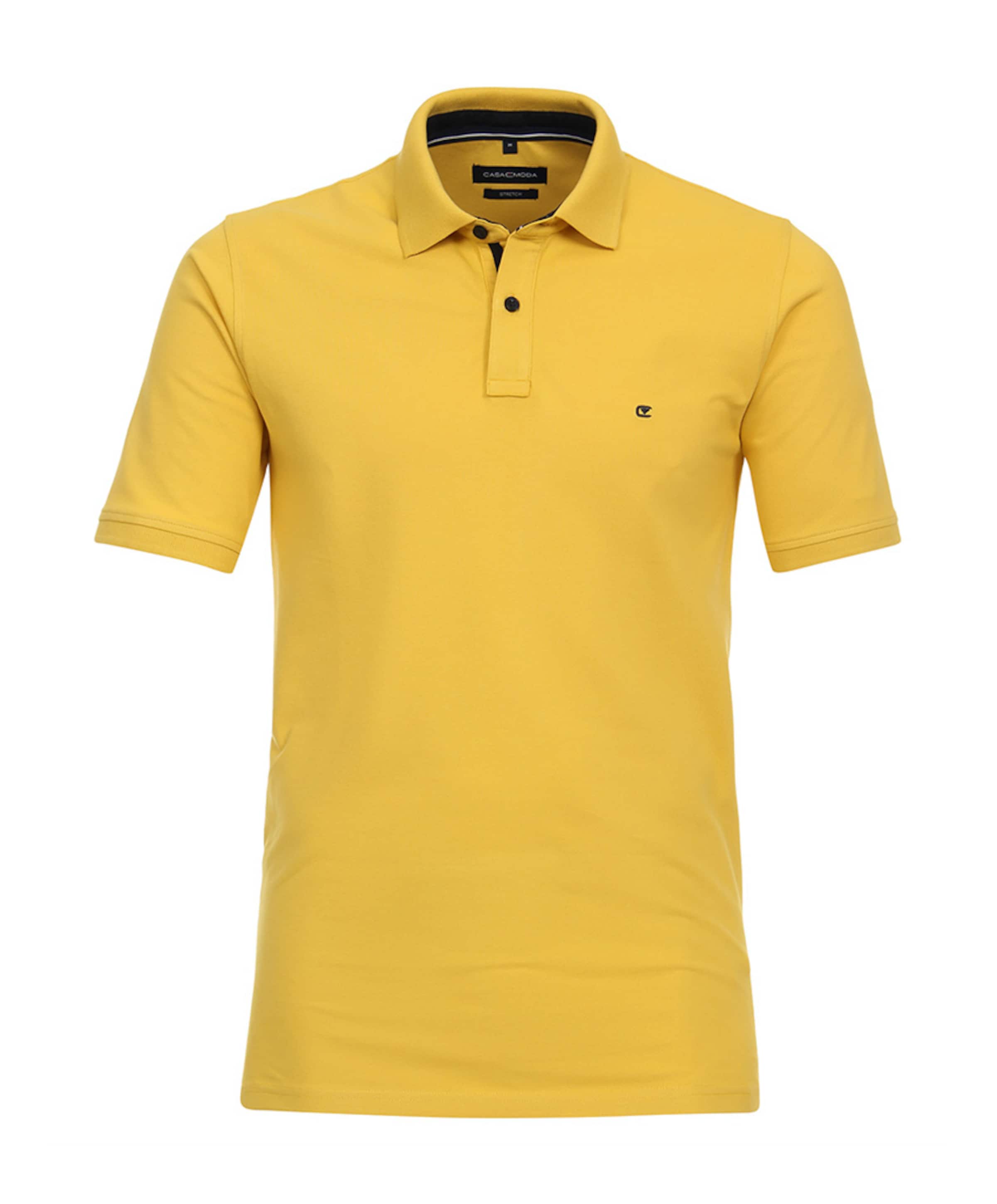 CASAMODA Heren polo geel