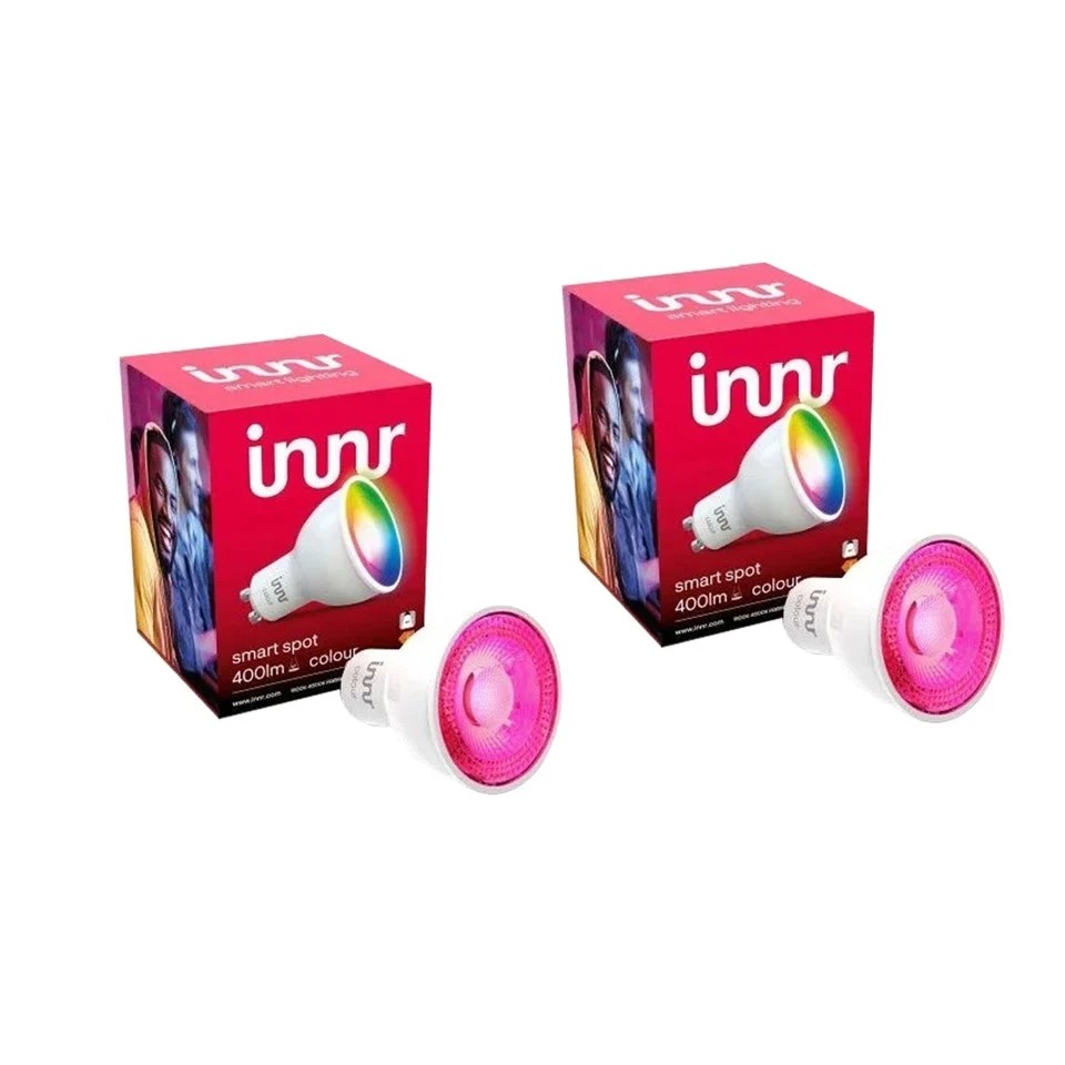 Innr - 2x Smart Spot GU10 RGBW/CCT 350lm - pakken