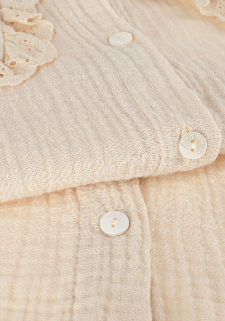 MY LITTLE COZMO beige my little cozmo blouse alvak230
