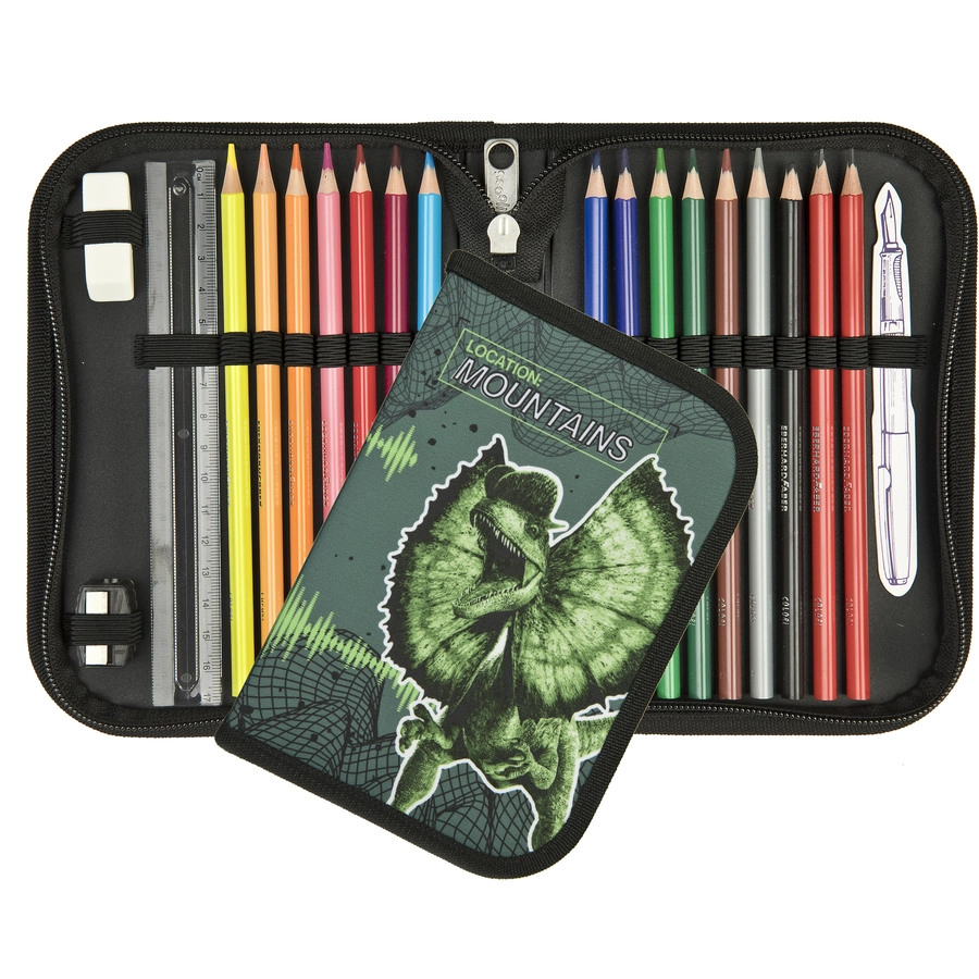 Scooli EasyFit Schulranzen - Set Jurassic World