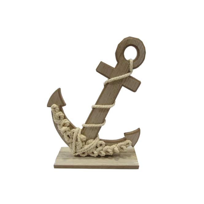 Anker mit Seildeko - ca. 18 x 6 x 25 cm