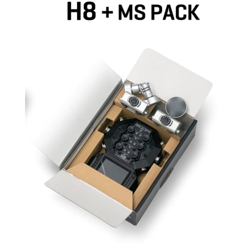 Zoom H8 + MS Pack Limited Edition handy recorder