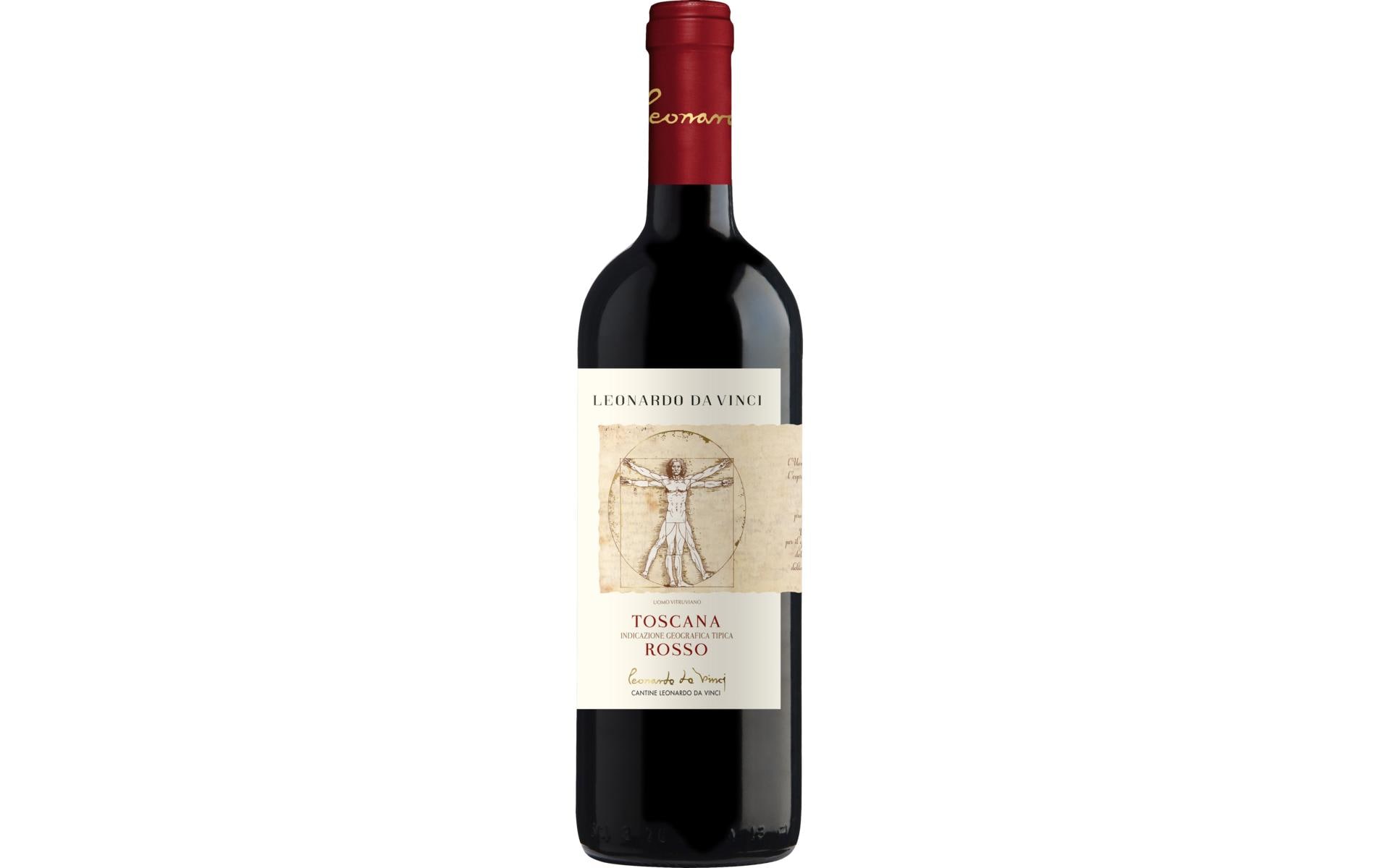 Rosso Toscana IGT Vitruviano Leonardo 0.75 lRunder Rotwein