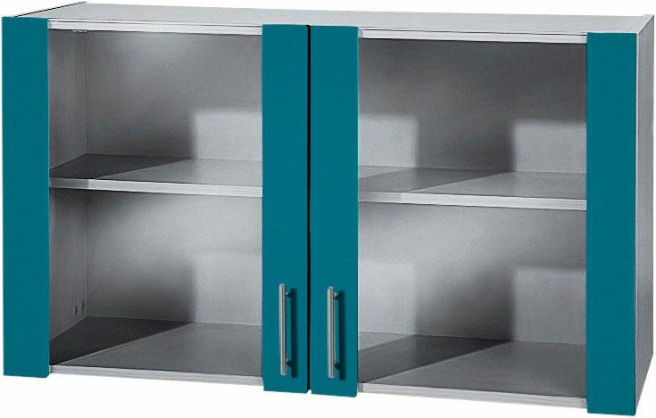 wiho Küchen Glashängeschrank »Kiel« Front mit Glaseinsatz