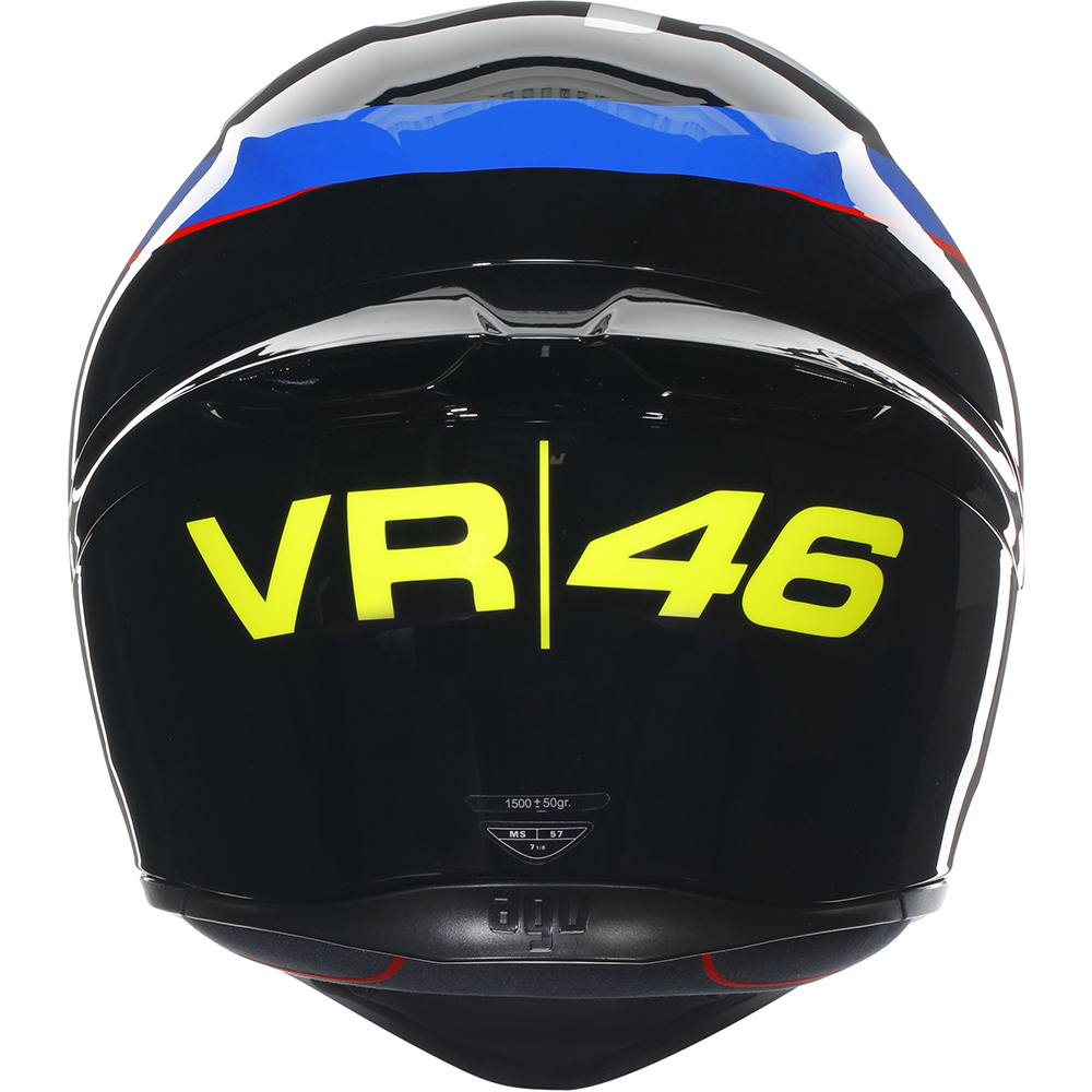 AGV - Casque K1 S VR46 Sky Racing Team Noir / Bleu / Blanc
