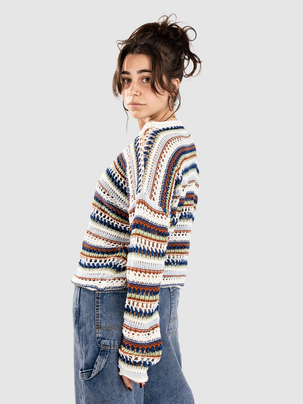 24 Colours 41000A Pullover blue