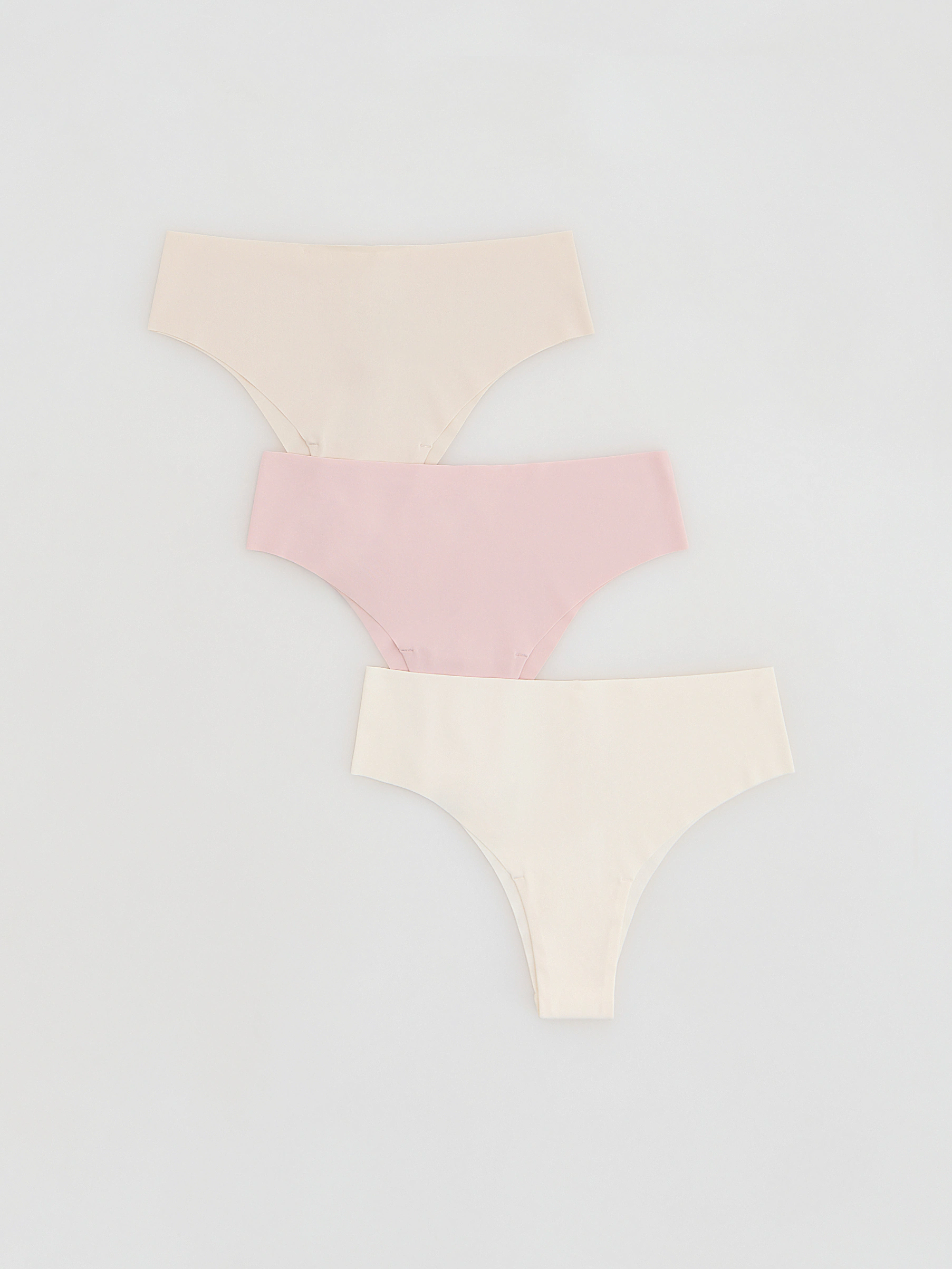 3er-Pack nahtlose Hipster-Slips