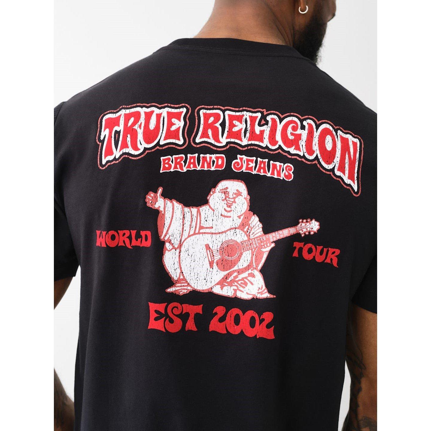 True Religion Ss Vint Flock T Sn99