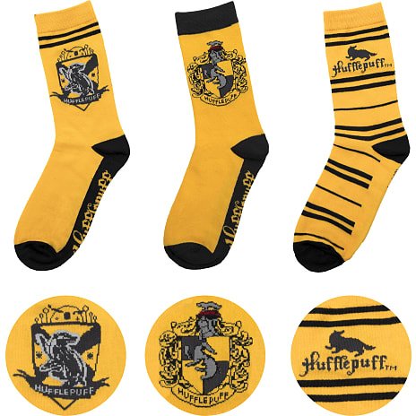 Hufflepuff Sokker Sæt af 3