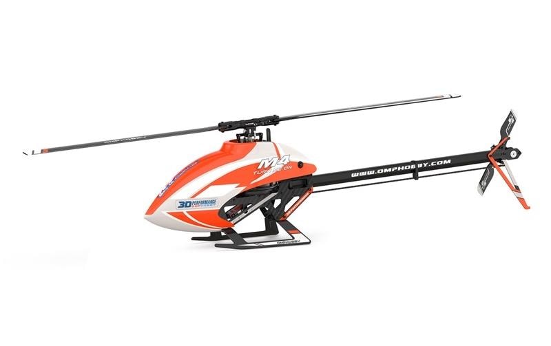 Helikopter M4, Orange Bausatz<br>OMP M4 Flybarless 3D Heli der 380er klasse