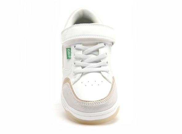 Kickers basses enfant kouic fille blanc