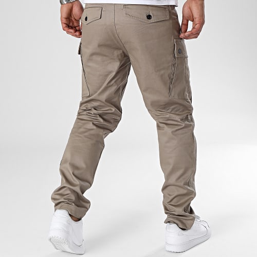 Pantalon Cargo Zip Tapered D24720-C072 Beige Taupe