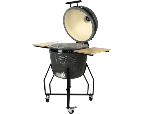Keramische grill Grill Guru Kamado Original L met standaard en opbergruimte, op wielen