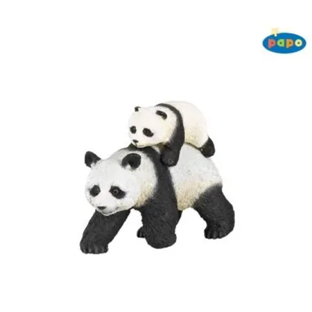 Papo 50071 Panda mit Jungtier