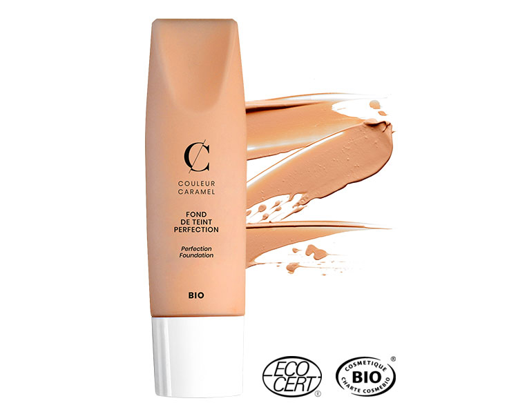 Couleur Caramel - Fond de teint perfection BIO, 35ml