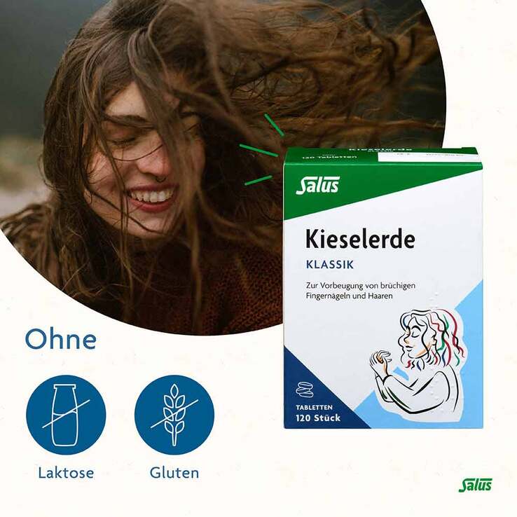 Kieselerde KLASSIK Tabletten Salus, 120 St