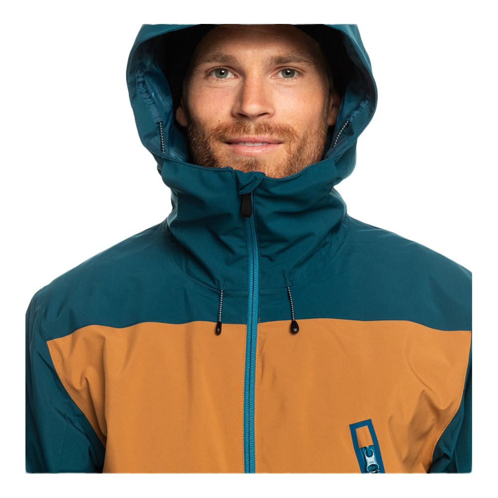 Quiksilver SYCAMORE - Veste ski Homme majolica blue