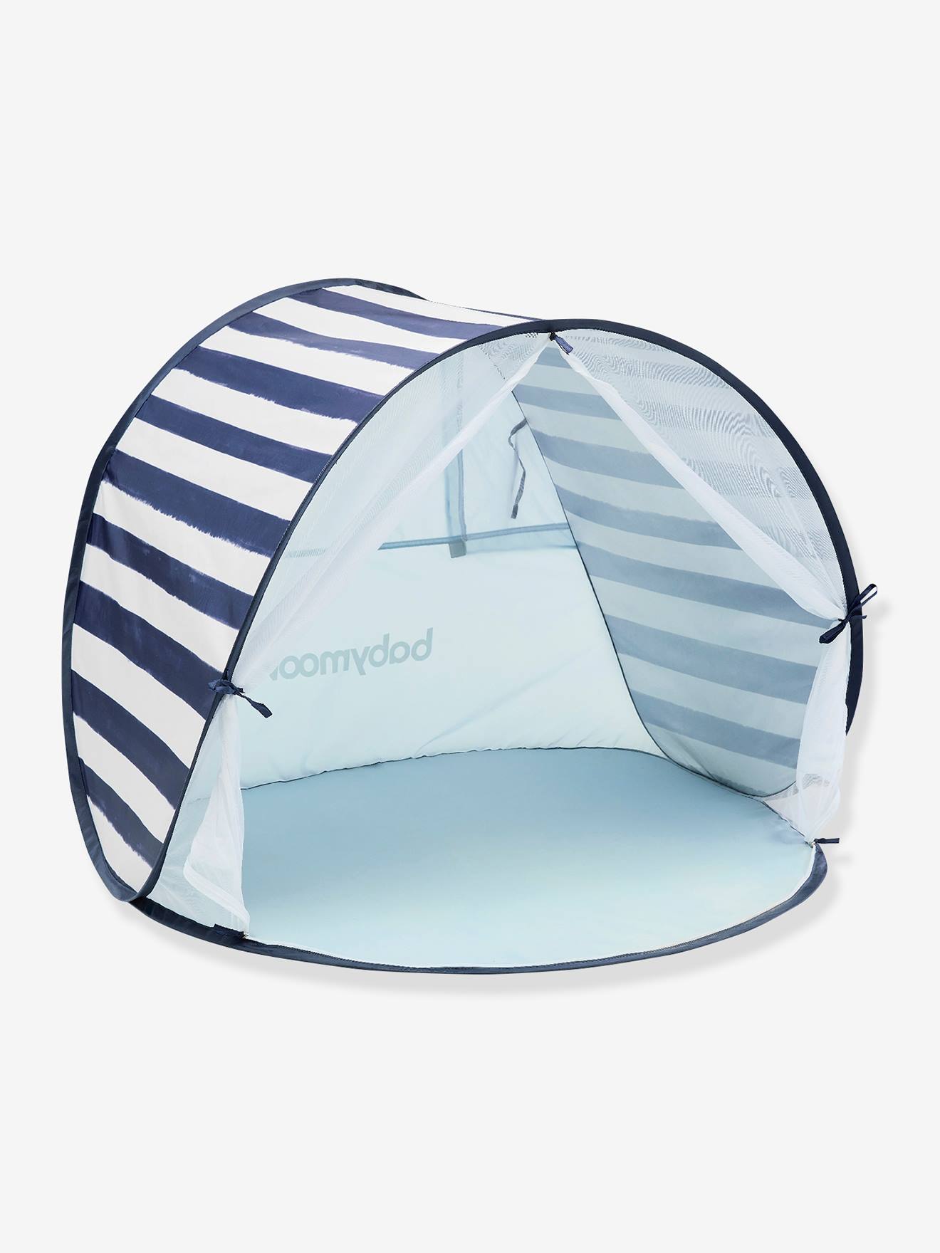 Tenda Babymoov UV50+ com mosquiteiro, azul médio, bicolor/multicolorida