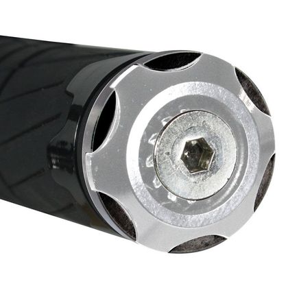 Embouts de guidon Chaft VEGA DIAMETRE 13,8 A 17 MM Universel - Gris