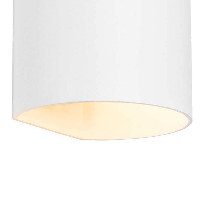 Moderne witte wandlamp - Sabbio