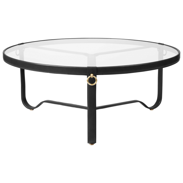 Gubi Adnet salontafel Ø100 zwart