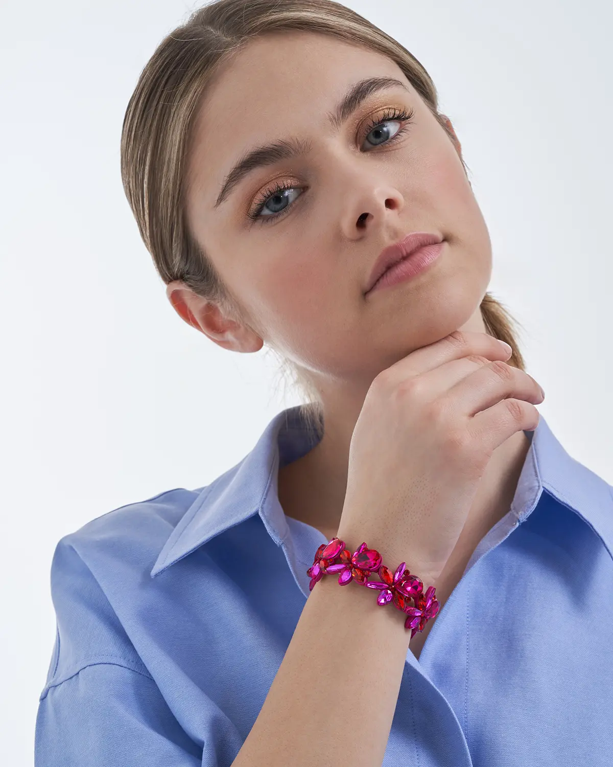 Armband - Floral Pink