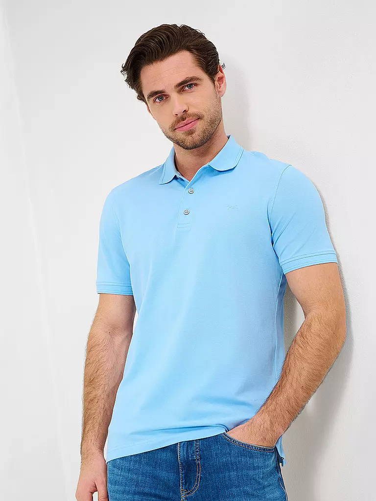 BRAX Poloshirt PETE U  hellblau