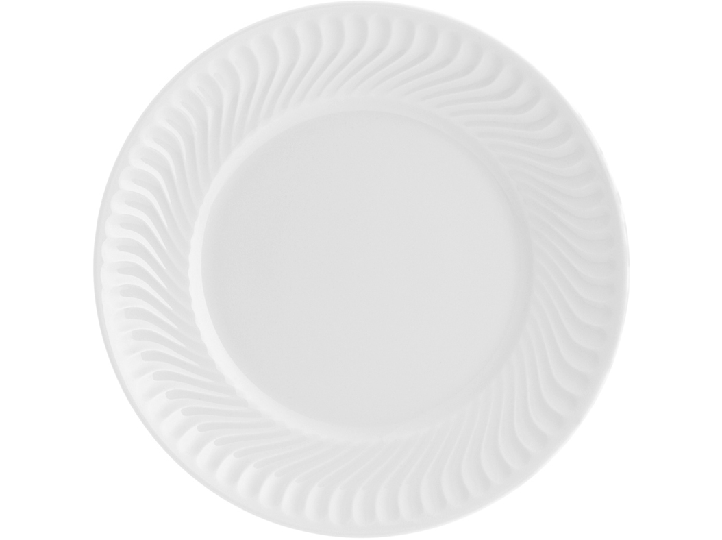 PRATO RASO SAGRES VISTA ALEGRE BRANCO PORCELANA Ø25.4CM