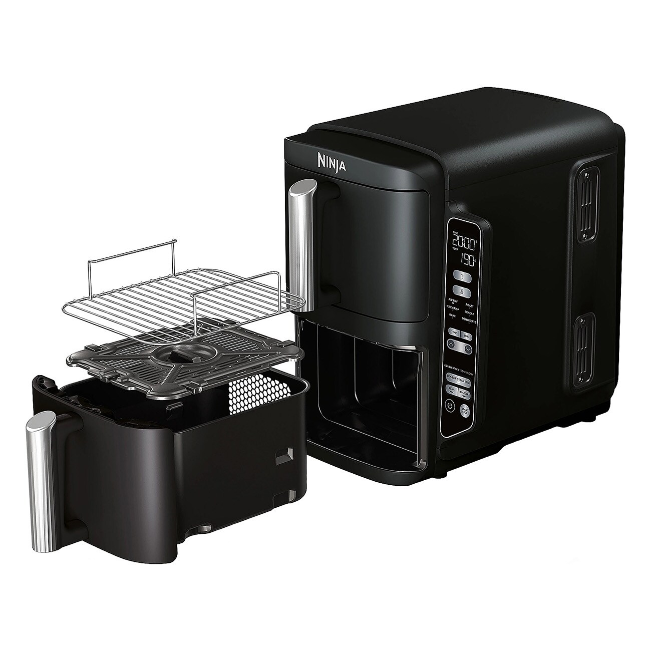 Ninja Double Stack SL300EU schwarz Heißluftfritteuse