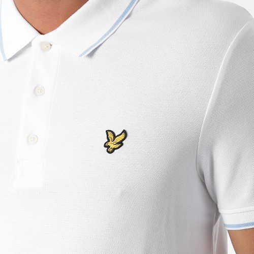 Polo Manches Courtes SP1524VOG Blanc