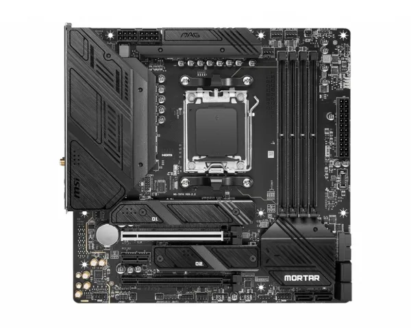 [OUTLET] - MSI MAG B650M MORTAR WIFI - Bundkort - AM5 sokkel