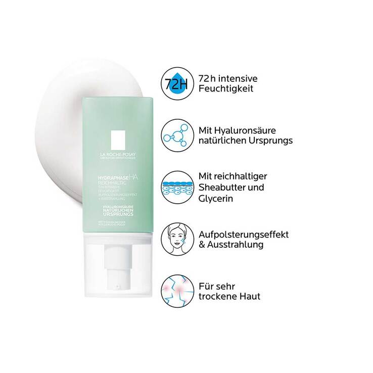La Roche Posay Hydraphase HA reichhaltig Creme, 50 ml