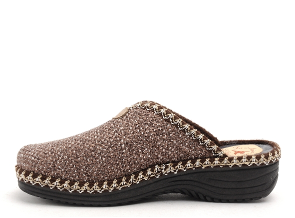 La maison de l espadrille chaussons femme 4215 5 marron