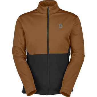 Scott Defined Mid Fleecejacke Bread Brown / Black Herren
