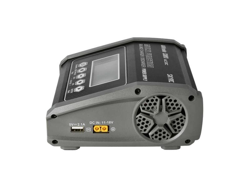 SKYRC Dual-Ladegerät D260 AC/DC 2x 130W Modellbau Ladegerät mit 2 Ausgängen