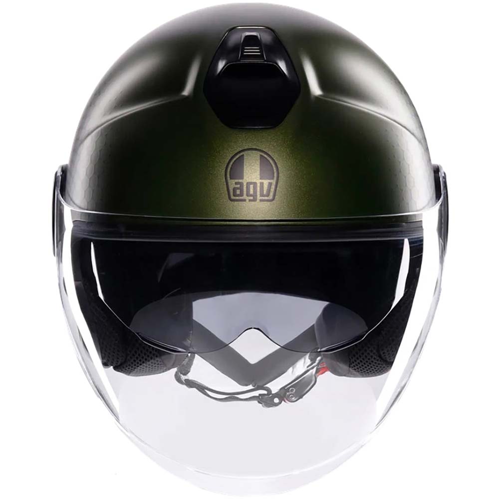 AGV - Casque Eteres Andora Vert / Noir / Mat