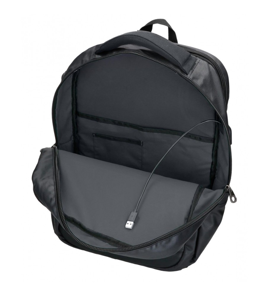 Mochila adaptável Pepe Jeans Heatfield com compartimento duplo para laptop e tablet de 15,6