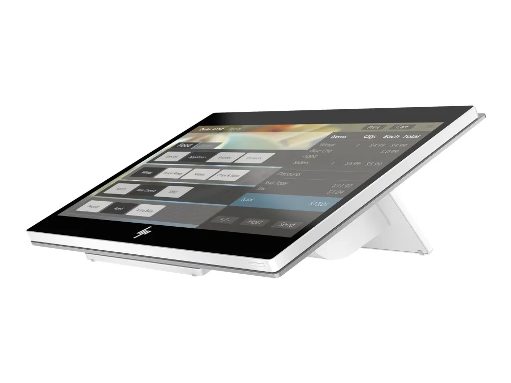 HP Engage One Prime - Alt-i-én - 1 x Snapdragon APQ8053 op til - RAM 4 GB - flash - eMMC 32 GB - Qualcomm Adreno 506 - 802.11a/b/g/n/ac, Bluetooth 4.2 - Android 8.1 (Oreo) - skærm: LED 14