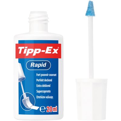 Tipp Ex - Pack de 10 correcteurs liquides - Rapid - 20 ml